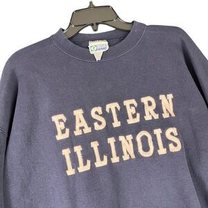 Eastern Illinois University Discus Athletic Sweatshirt Vintage 90s Campus XL Men